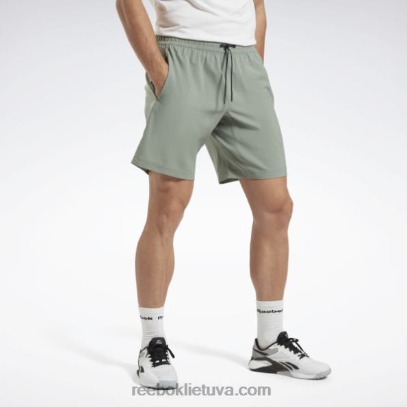 Reebok treniruotėms paruošti šortai FTYF81109 harmonija žalia vyrų