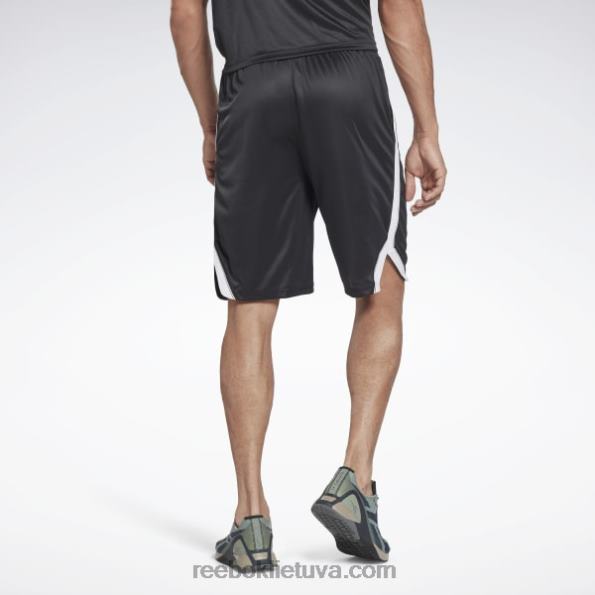 Reebok treniruotėms paruošti tinkliniai šortai FTYF81346 nakties juoda vyrų