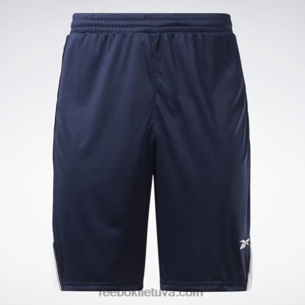 Reebok treniruotėms paruošti tinkliniai šortai FTYF81356 vektorinis laivynas vyrų