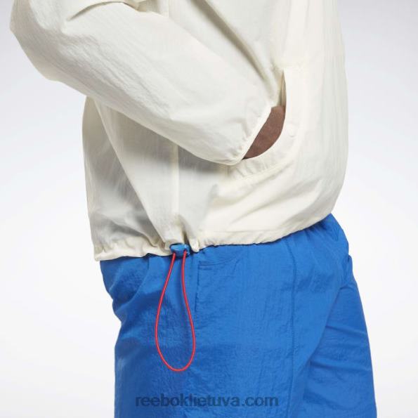 Reebok lengvas austas anorakinis švarkas FTYF81230 klasikinis baltas vyrų
