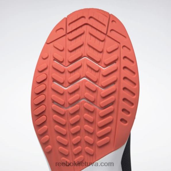 Reebok bėgikas 5 vyriški bėgimo bateliai FTYF81070 šerdis juoda / pusiau oranžinė blykstė / vektorinė mėlyna