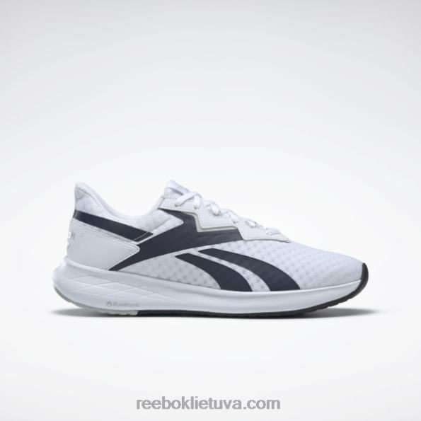 Reebok energen plus 2 vyriški bėgimo bateliai FTYF81191 ftwr balta / vektorinė tamsiai mėlyna / gryna pilka 2