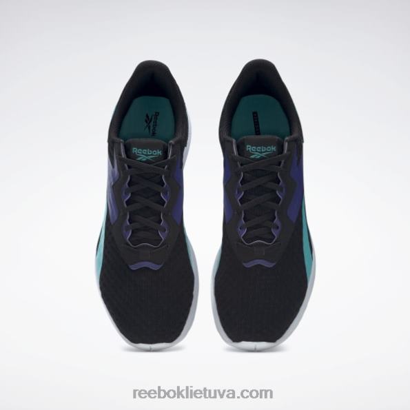 Reebok energen plus 2 vyriški bėgimo bateliai FTYF81234 šerdis juoda/klasikinė žalsvai melsva/ryškiai violetinė