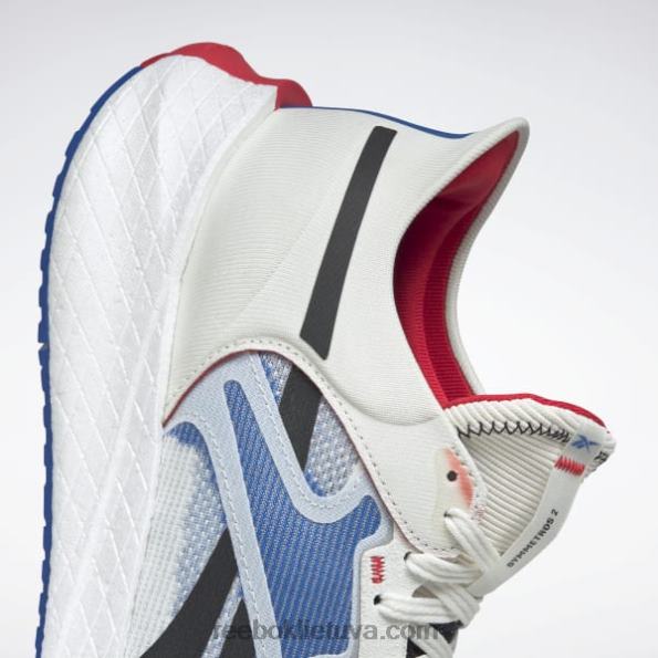 Reebok floatride energy symmetros 2 vyriški bėgimo bateliai FTYF81068 kreida / vektorius mėlyna / vektorius raudona