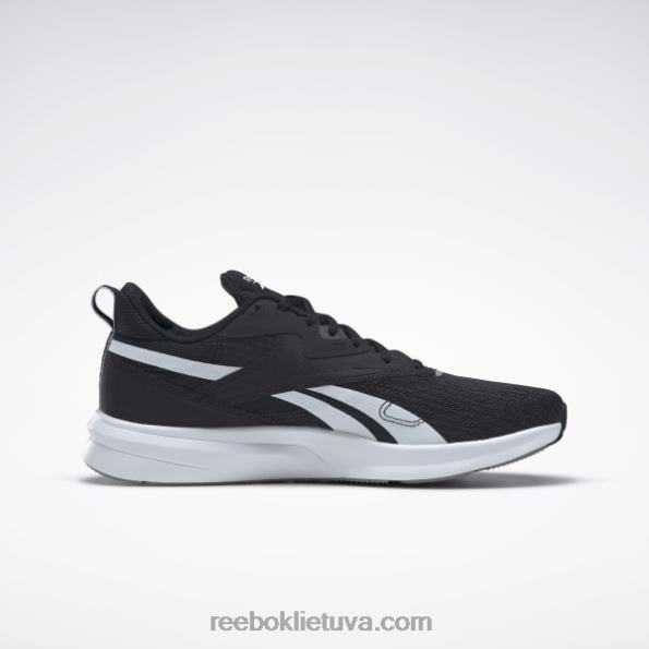 Reebok runner 4 4e vyriški bėgimo bateliai FTYF81123 šerdis juoda/grynai pilka 5/ftwr balta