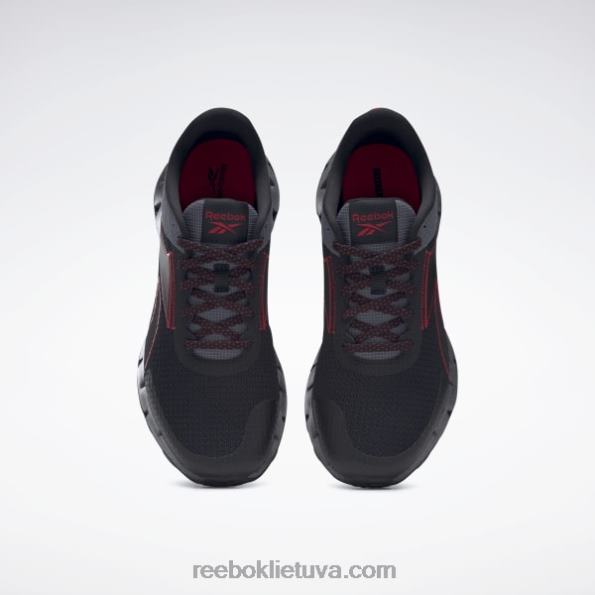 Reebok zig dynamica 2 adventure vyriški batai FTYF81058 šerdis juoda/vektoriaus raudona/šaltai pilka 6