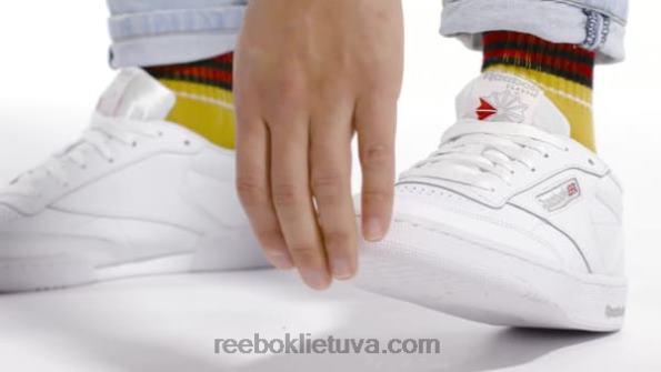 Reebok club c 85 vyriški batai FTYF81023 balta/skaidri pilka
