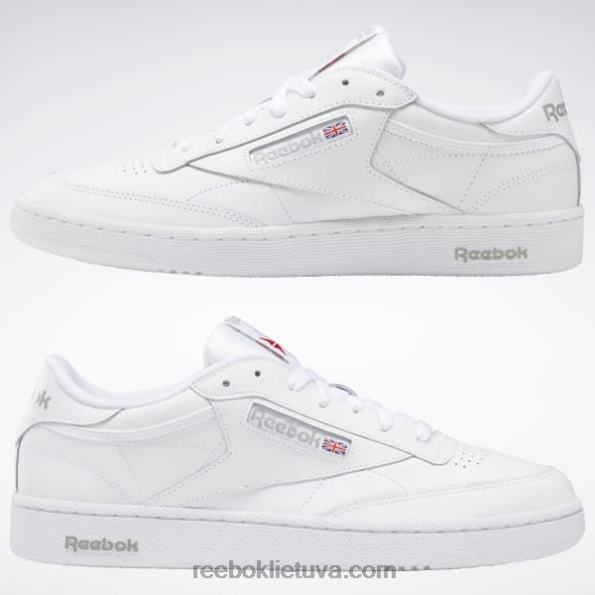 Reebok club c 85 vyriški batai FTYF81023 balta/skaidri pilka