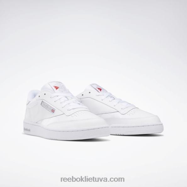 Reebok club c 85 vyriški batai FTYF81023 balta/skaidri pilka
