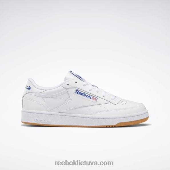 Reebok club c 85 vyriški batai FTYF81025 balta/karališka/guminė