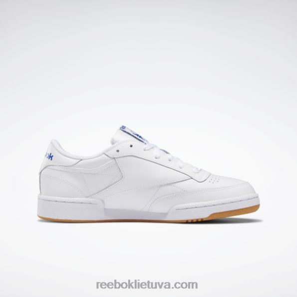Reebok club c 85 vyriški batai FTYF81025 balta/karališka/guminė