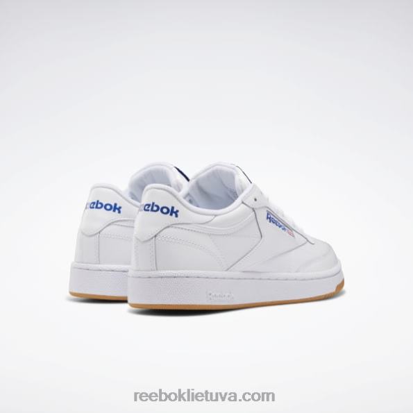 Reebok club c 85 vyriški batai FTYF81025 balta/karališka/guminė