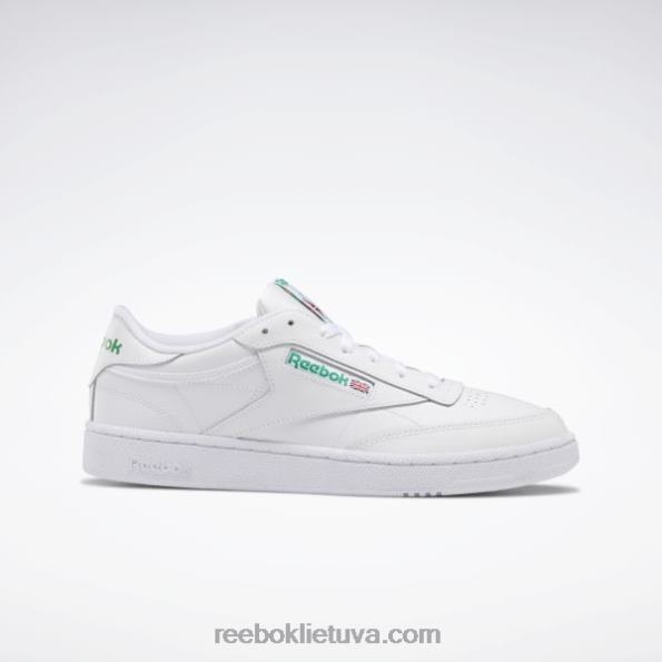Reebok club c 85 vyriški batai FTYF81031 balta/žalia