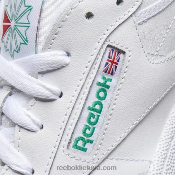 Reebok club c 85 vyriški batai FTYF81031 balta/žalia