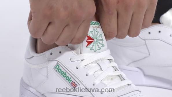 Reebok club c 85 vyriški batai FTYF81152 juoda/balta/guma