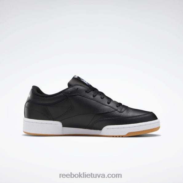 Reebok club c 85 vyriški batai FTYF81152 juoda/balta/guma
