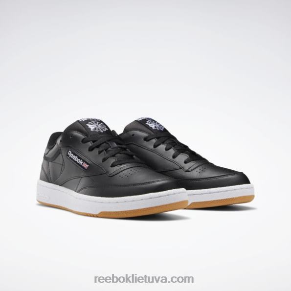 Reebok club c 85 vyriški batai FTYF81152 juoda/balta/guma