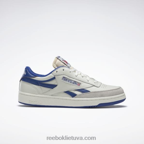 Reebok club c revenge vintažiniai vyriški batai FTYF81029 kreida / kolegija karališka / puiki raudona
