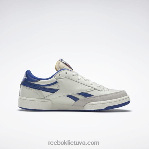 Reebok club c revenge vintažiniai vyriški batai FTYF81029 kreida / kolegija karališka / puiki raudona