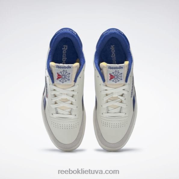 Reebok club c revenge vintažiniai vyriški batai FTYF81029 kreida / kolegija karališka / puiki raudona