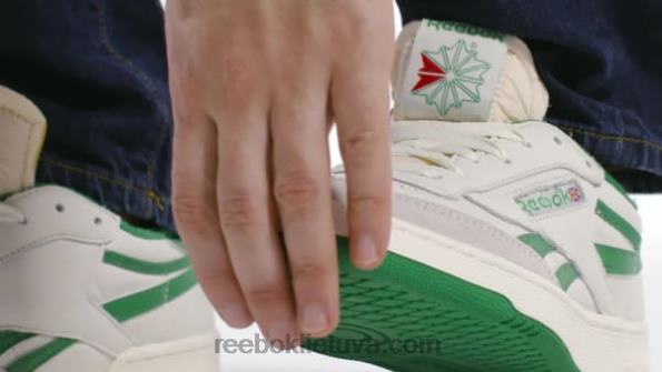 Reebok club c revenge vintažiniai vyriški batai FTYF81043 kreida/popierius baltas/žalias