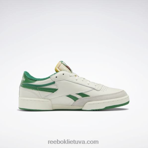 Reebok club c revenge vintažiniai vyriški batai FTYF81043 kreida/popierius baltas/žalias