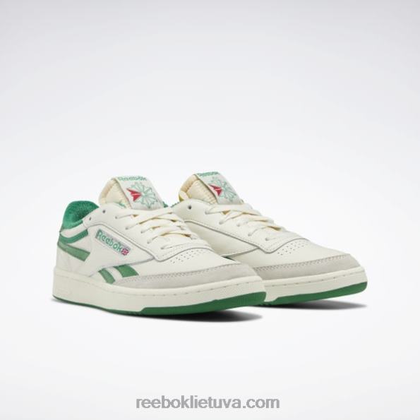 Reebok club c revenge vintažiniai vyriški batai FTYF81043 kreida/popierius baltas/žalias
