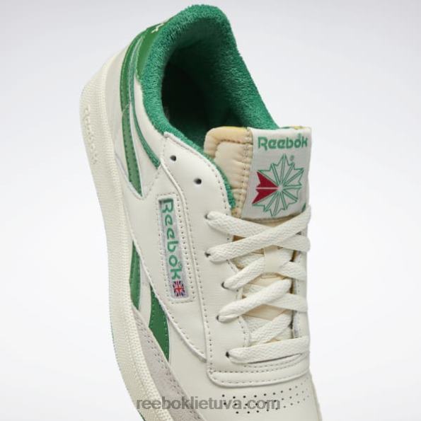 Reebok club c revenge vintažiniai vyriški batai FTYF81043 kreida/popierius baltas/žalias