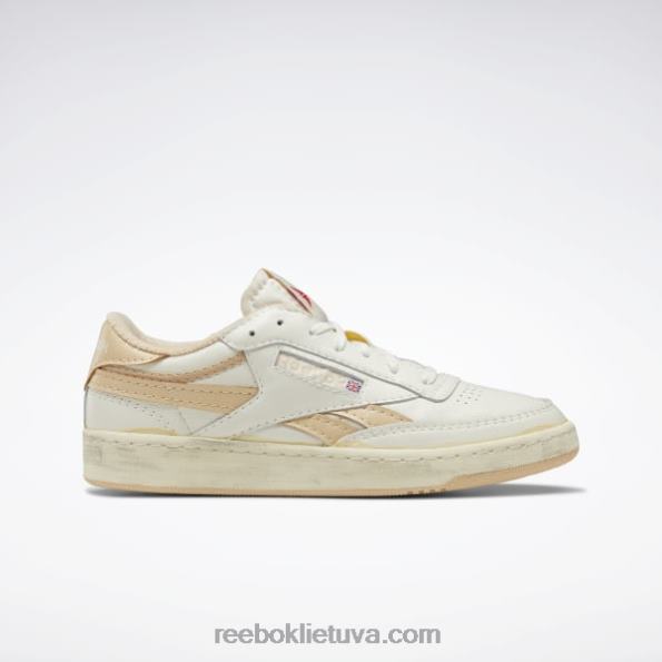 Reebok club c revenge vintažiniai vyriški batai FTYF81104 kreida / atmosferos spalvos smėlio spalvos f22-r / alabastras