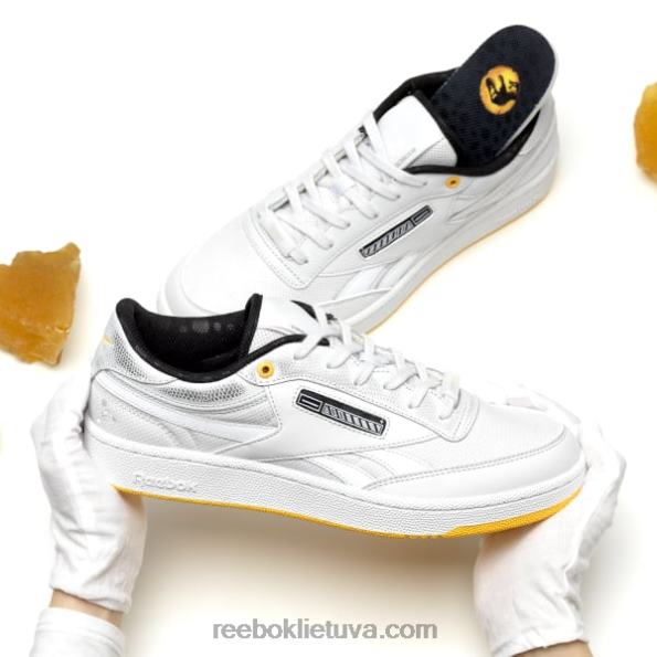 Reebok jurassic world club c revenge vyriški batai FTYF81086 spiritas baltas/sidabras met./takelis auksas
