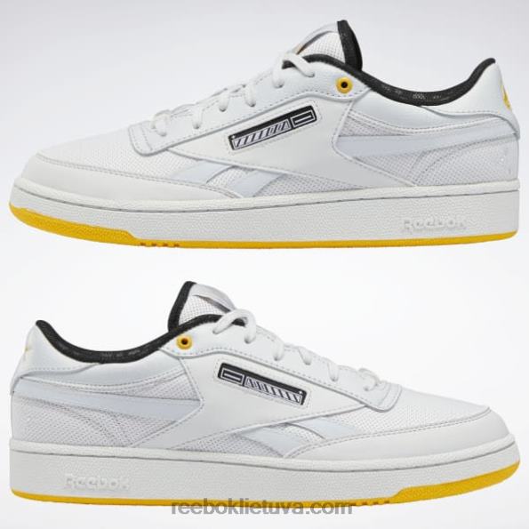 Reebok jurassic world club c revenge vyriški batai FTYF81086 spiritas baltas/sidabras met./takelis auksas