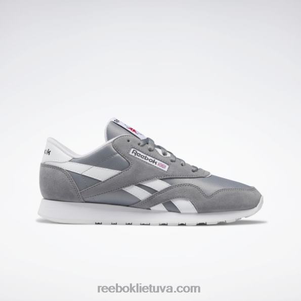 Reebok klasikiniai nailoniniai vyriški batai FTYF81047 gryna pilka 5/ftwr balta