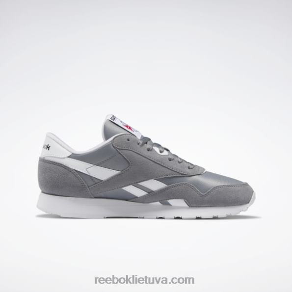 Reebok klasikiniai nailoniniai vyriški batai FTYF81047 gryna pilka 5/ftwr balta