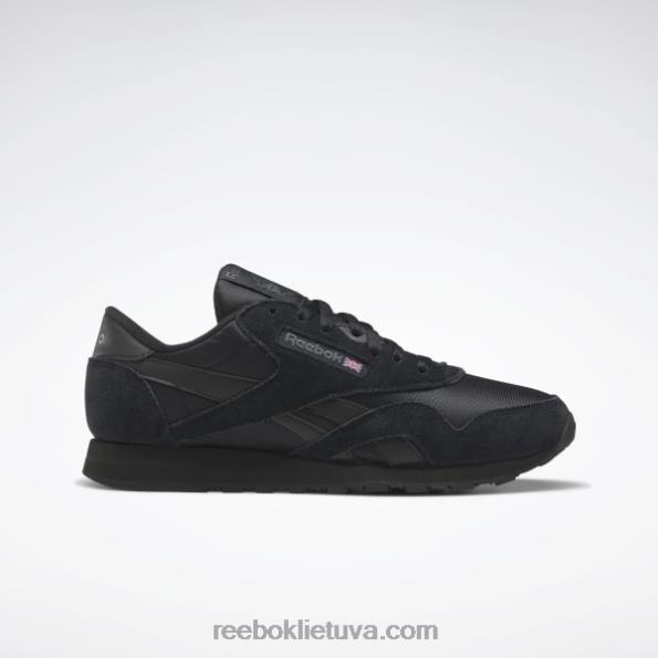 Reebok klasikiniai nailoniniai vyriški batai FTYF81078 šerdis juoda/grynai pilka 7