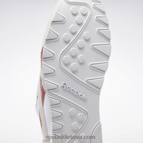 Reebok klasikiniai nailoniniai vyriški batai FTYF81100 ftwr balta / blyksčioji raudona / vektorinė tamsiai mėlyna