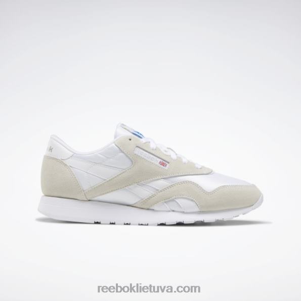 Reebok klasikiniai nailoniniai vyriški batai FTYF81141 balta/šviesiai pilka