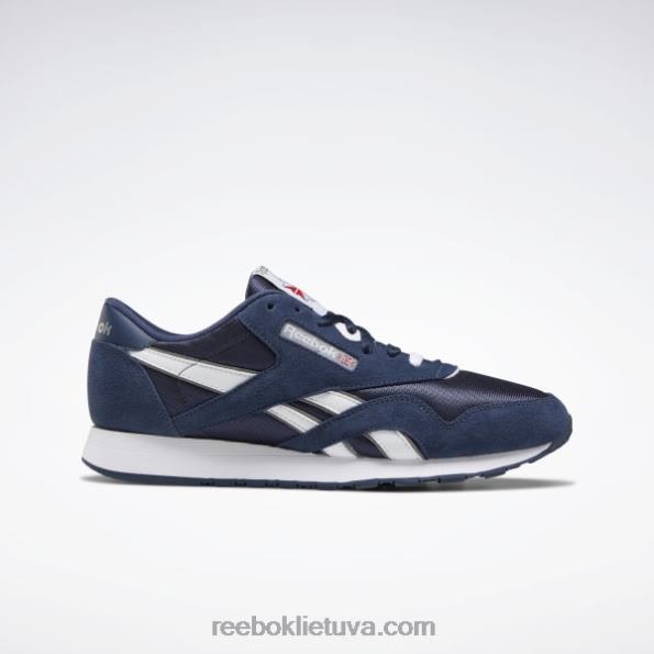 Reebok klasikiniai nailoniniai vyriški batai FTYF81142 komanda laivynas/platina