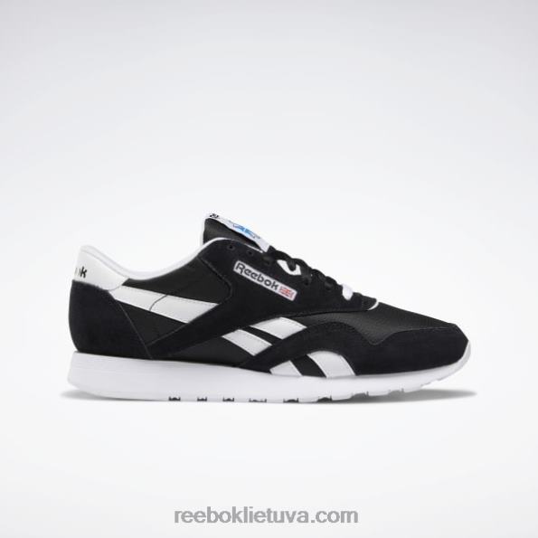 Reebok klasikiniai nailoniniai vyriški batai FTYF81179 juoda balta
