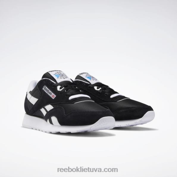 Reebok klasikiniai nailoniniai vyriški batai FTYF81179 juoda balta
