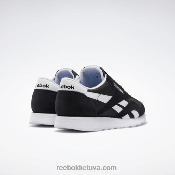 Reebok klasikiniai nailoniniai vyriški batai FTYF81179 juoda balta
