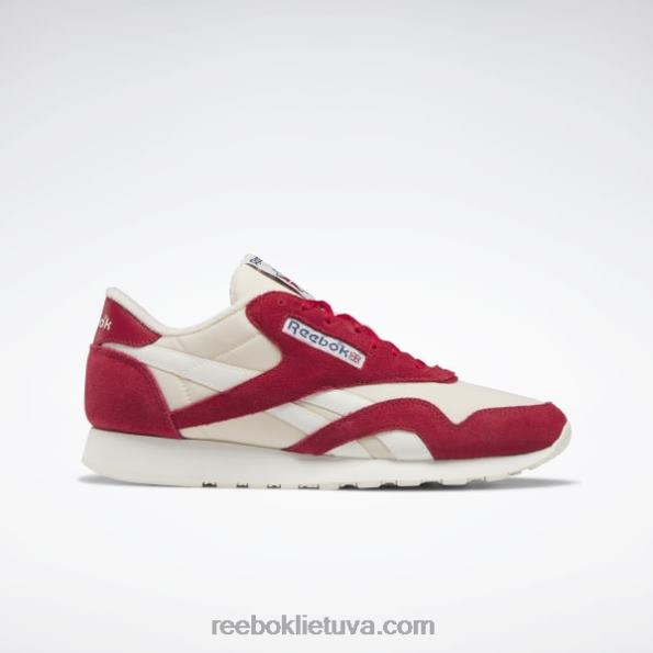 Reebok klasikiniai nailoniniai vyriški batai FTYF81217 blykstė raudona/kreida/klasikinė balta