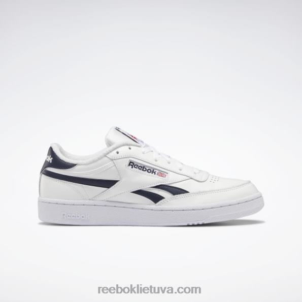 Reebok klubo c keršto batai FTYF81081 ftwr balta/vector navy vyrų