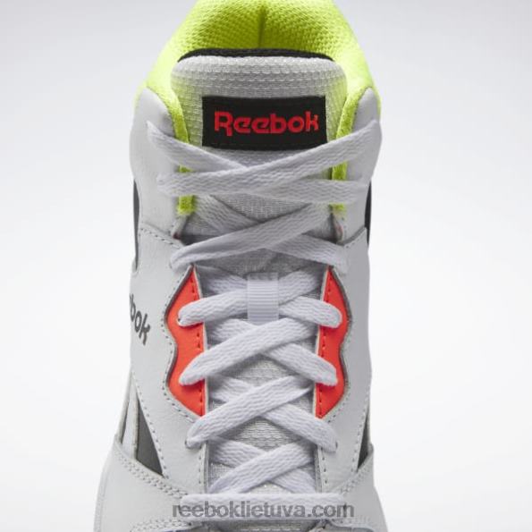 Reebok royal bb 4500 hi 2 vyriški krepšinio bateliai FTYF81112 ftwr balta / šerdis juoda / saulės rūgštis geltona