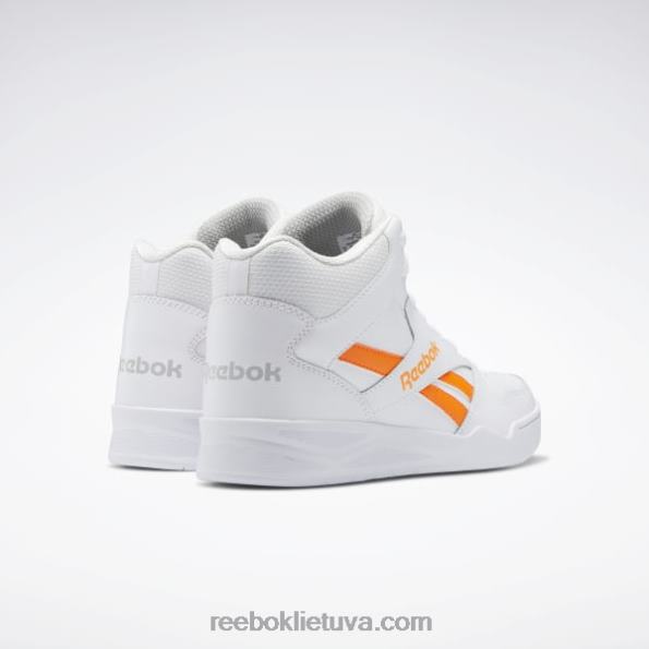 Reebok royal bb 4500 hi 2 vyriški krepšinio bateliai FTYF81133 ftwr white/smash orange s23-r/pure grey 2