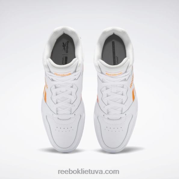 Reebok royal bb 4500 hi 2 vyriški krepšinio bateliai FTYF81133 ftwr white/smash orange s23-r/pure grey 2