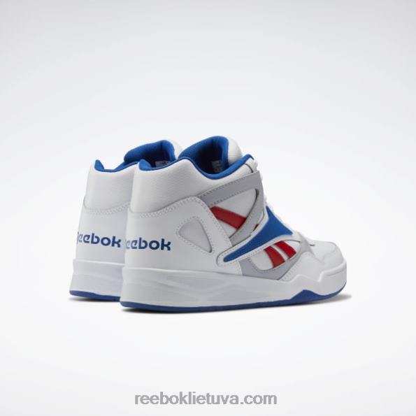 Reebok royal bb 4590 krepšinio bateliai FTYF81148 ftwr balta / vektorinis mėlynas / vektorinis raudonas vyrų