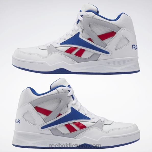 Reebok royal bb 4590 krepšinio bateliai FTYF81148 ftwr balta / vektorinis mėlynas / vektorinis raudonas vyrų