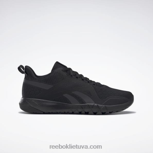 Reebok flexagon force 3 platūs 4e vyriški treniruočių bateliai FTYF81037 juoda/grynai pilka 8