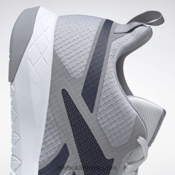 Reebok flexagon force 3 platūs 4e vyriški treniruočių bateliai FTYF81071 šalta pilka / vektorinė tamsiai mėlyna