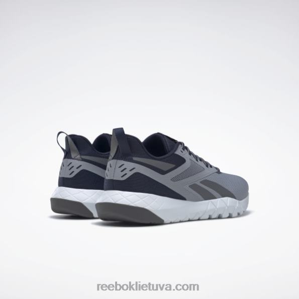 Reebok flexagon force 4 vyriški treniruočių bateliai FTYF81132 vektorius tamsiai/šaltai pilka/šaltai pilka 6
